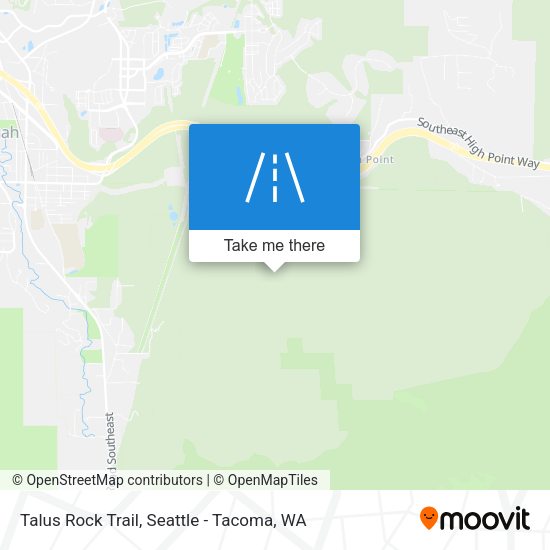 Mapa de Talus Rock Trail