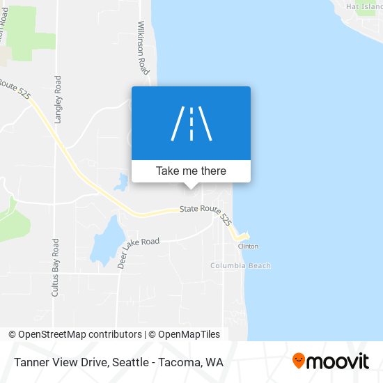 Tanner View Drive map