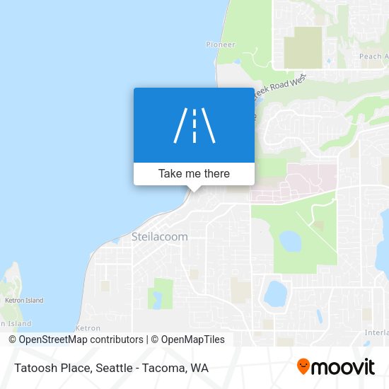 Tatoosh Place map