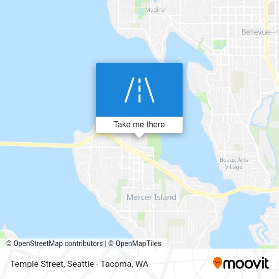 Mapa de Temple Street