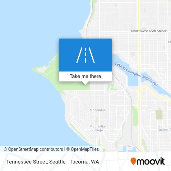Mapa de Tennessee Street
