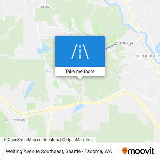 Mapa de Weiting Avenue Southeast