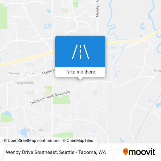 Mapa de Wendy Drive Southeast