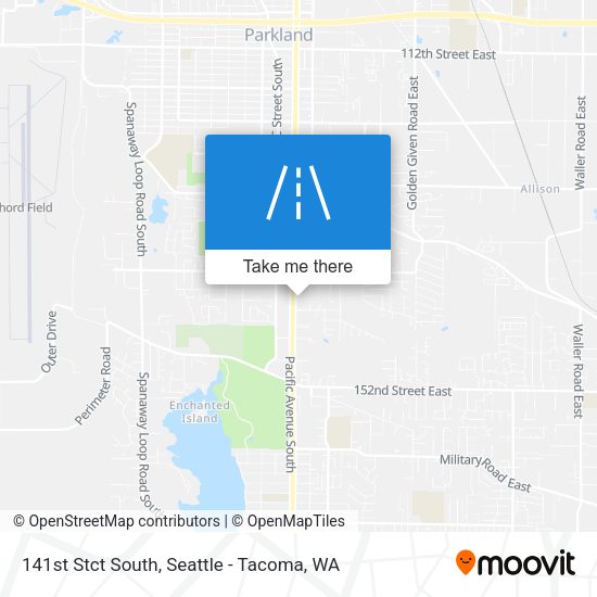 Mapa de 141st Stct South