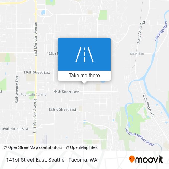 141st Street East map