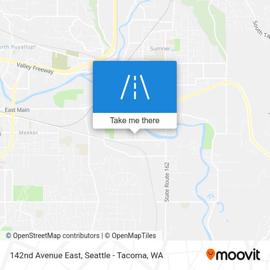 142nd Avenue East map
