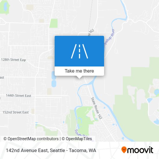 142nd Avenue East map