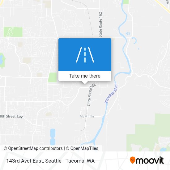 Mapa de 143rd Avct East
