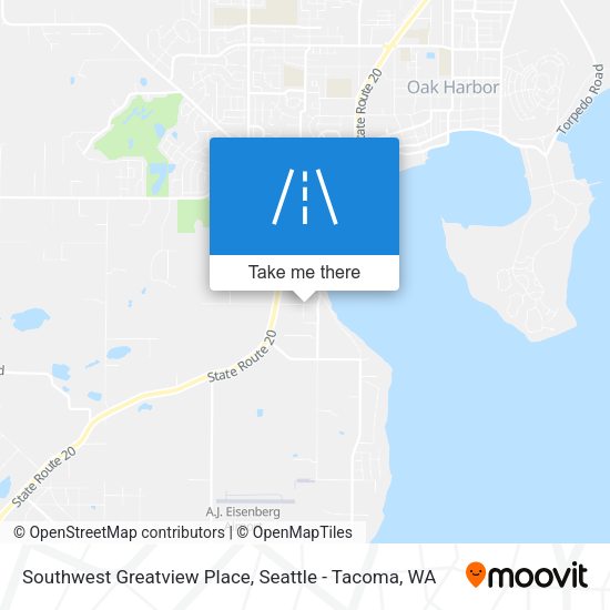 Mapa de Southwest Greatview Place