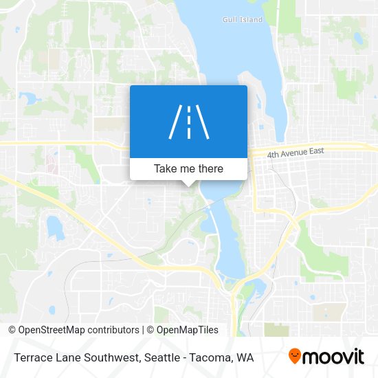 Mapa de Terrace Lane Southwest