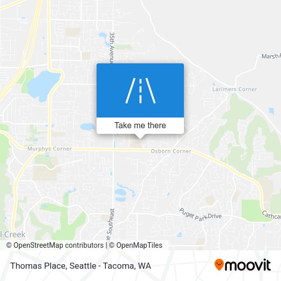 Mapa de Thomas Place