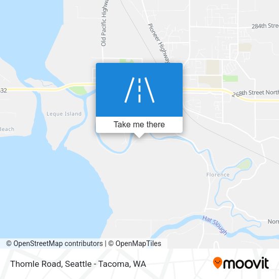 Mapa de Thomle Road