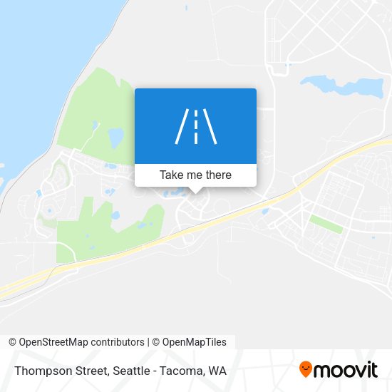 Thompson Street map