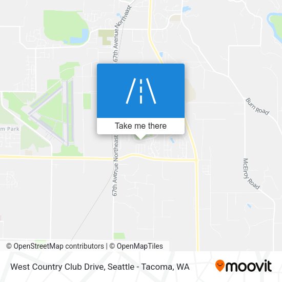 Mapa de West Country Club Drive