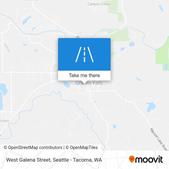 Mapa de West Galena Street