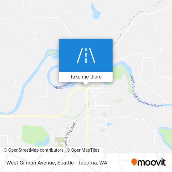 Mapa de West Gilman Avenue