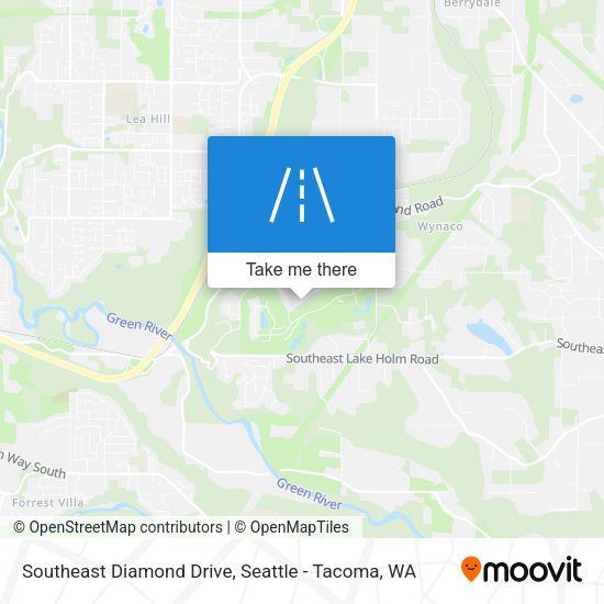 Mapa de Southeast Diamond Drive