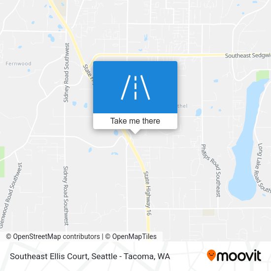 Mapa de Southeast Ellis Court