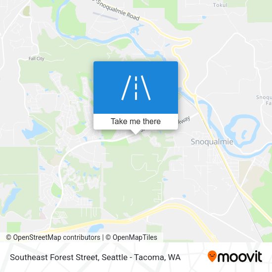Mapa de Southeast Forest Street