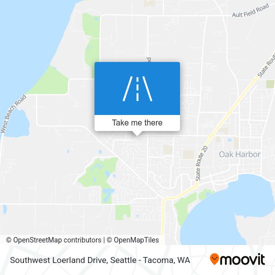 Mapa de Southwest Loerland Drive