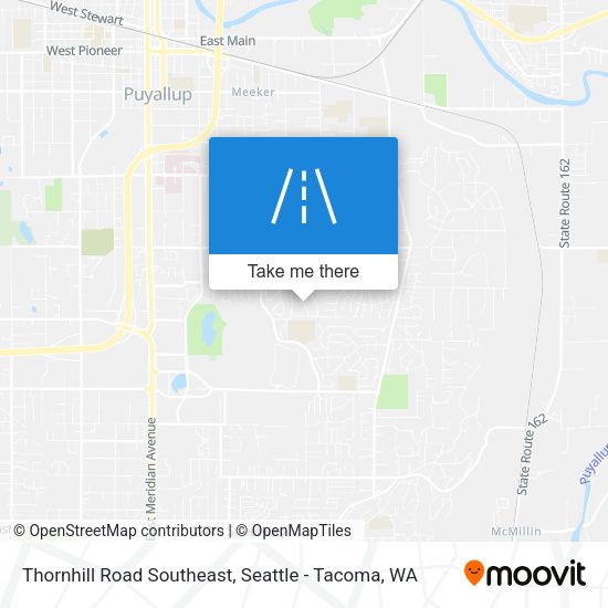 Thornhill Road Southeast map