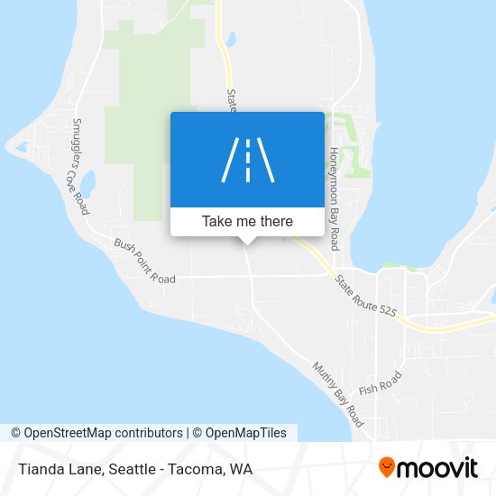 Mapa de Tianda Lane
