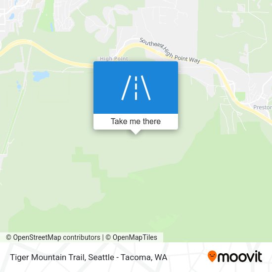 Mapa de Tiger Mountain Trail