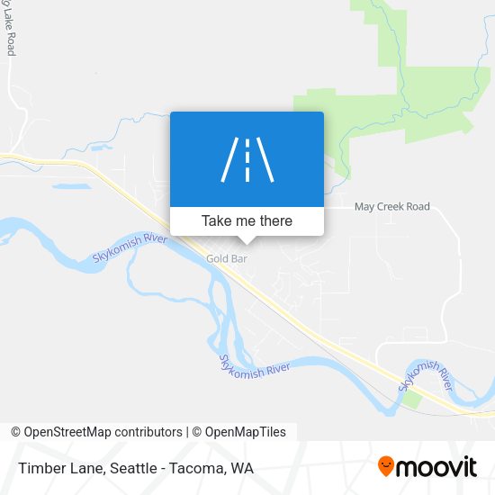 Mapa de Timber Lane
