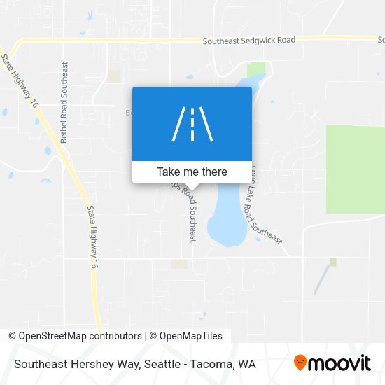 Mapa de Southeast Hershey Way