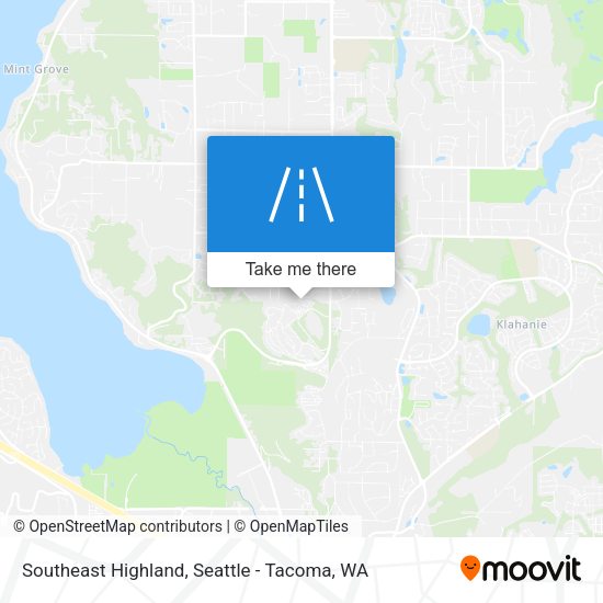 Southeast Highland map