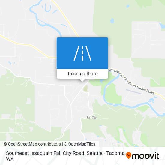 Mapa de Southeast Issaquain Fall City Road
