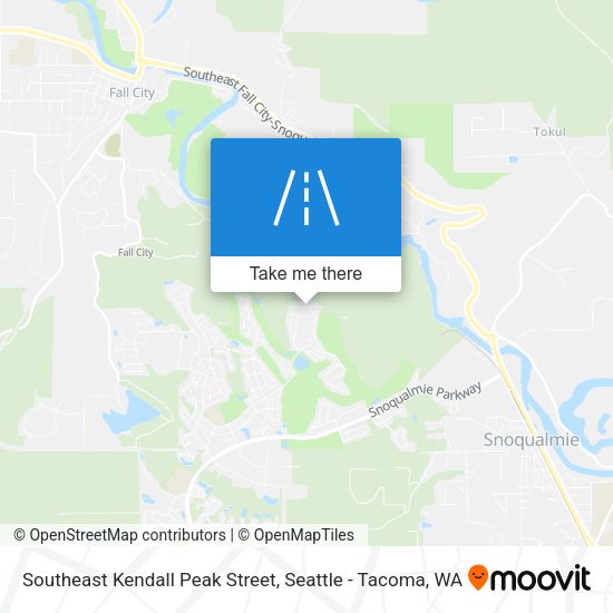 Mapa de Southeast Kendall Peak Street
