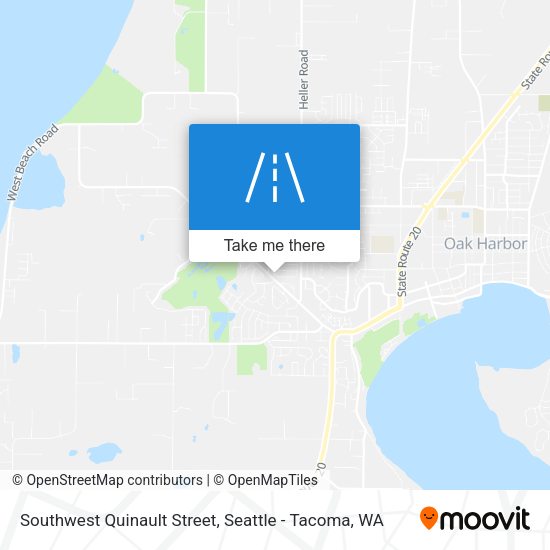 Mapa de Southwest Quinault Street