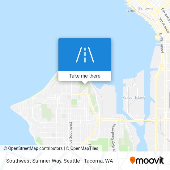 Mapa de Southwest Sumner Way