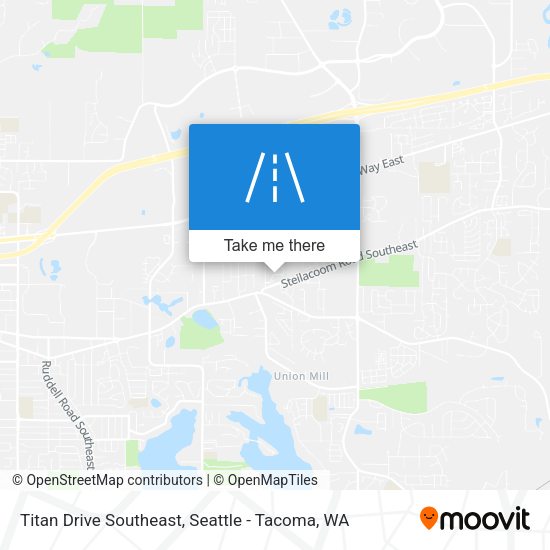 Titan Drive Southeast map