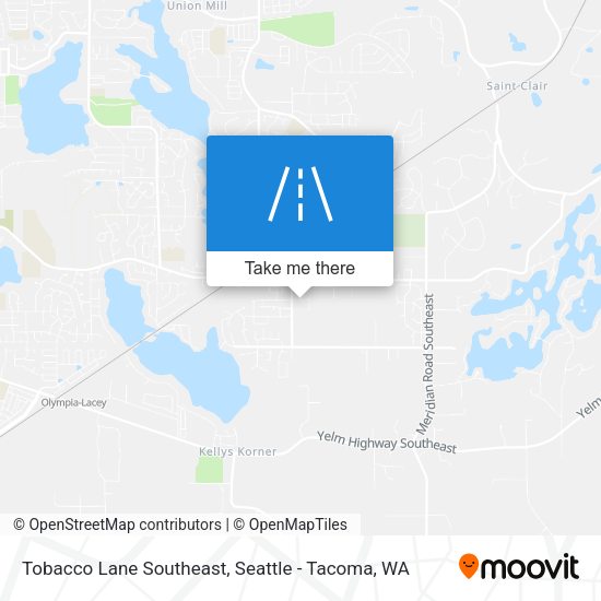 Tobacco Lane Southeast map