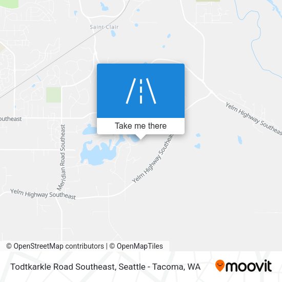 Todtkarkle Road Southeast map