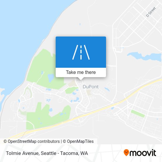 Mapa de Tolmie Avenue