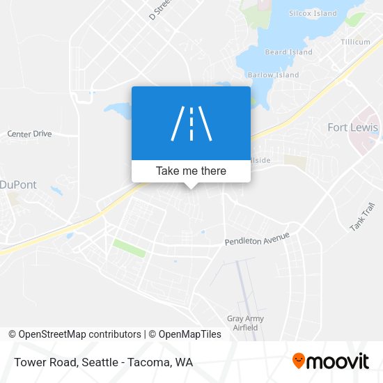 Mapa de Tower Road