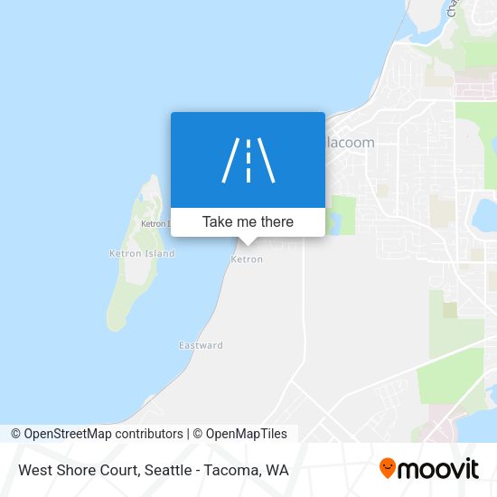 Mapa de West Shore Court