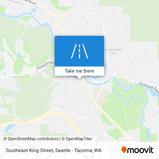Mapa de Southeast King Street