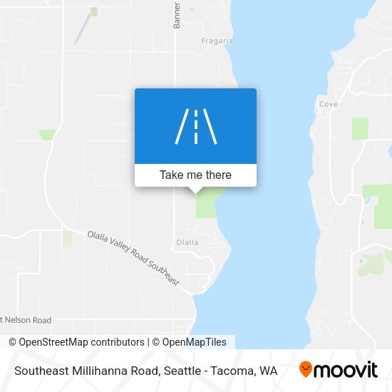 Southeast Millihanna Road map