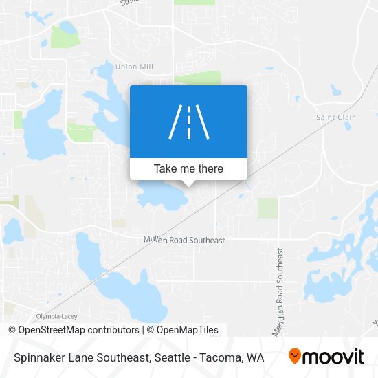 Mapa de Spinnaker Lane Southeast
