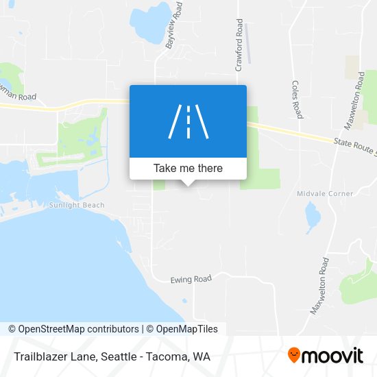 Mapa de Trailblazer Lane