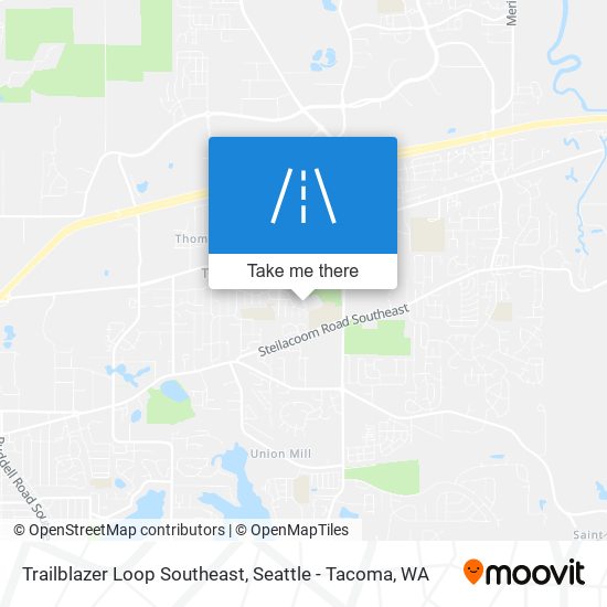 Trailblazer Loop Southeast map