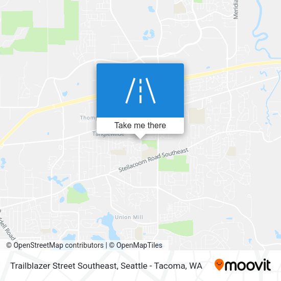 Mapa de Trailblazer Street Southeast