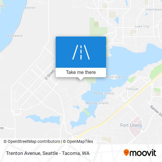 Mapa de Trenton Avenue