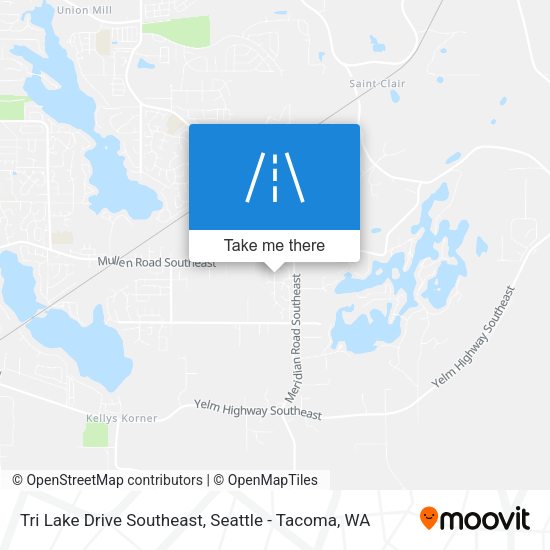 Mapa de Tri Lake Drive Southeast