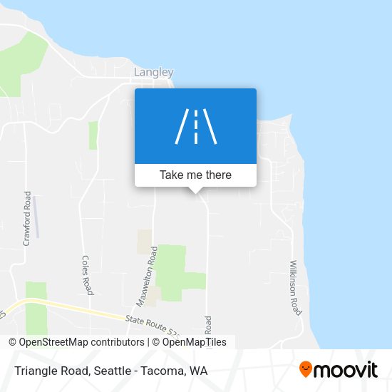 Mapa de Triangle Road