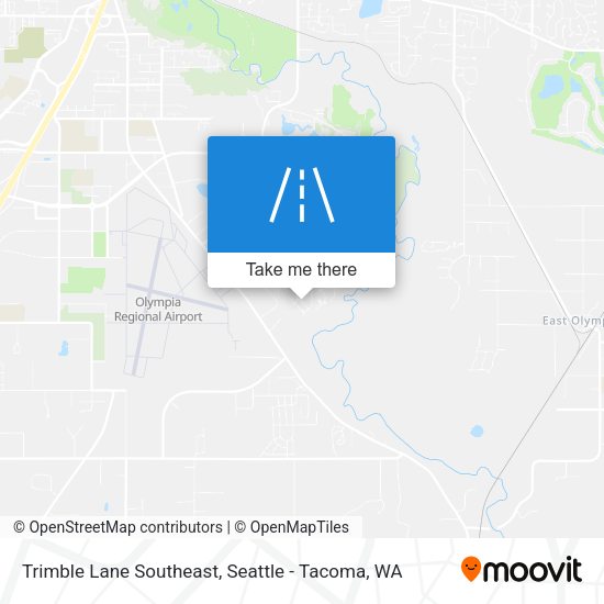 Trimble Lane Southeast map